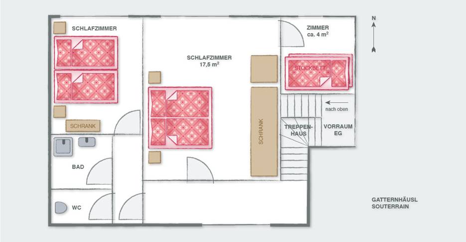 Reither Almen - Chalet Gatternhäusl - Souterrain